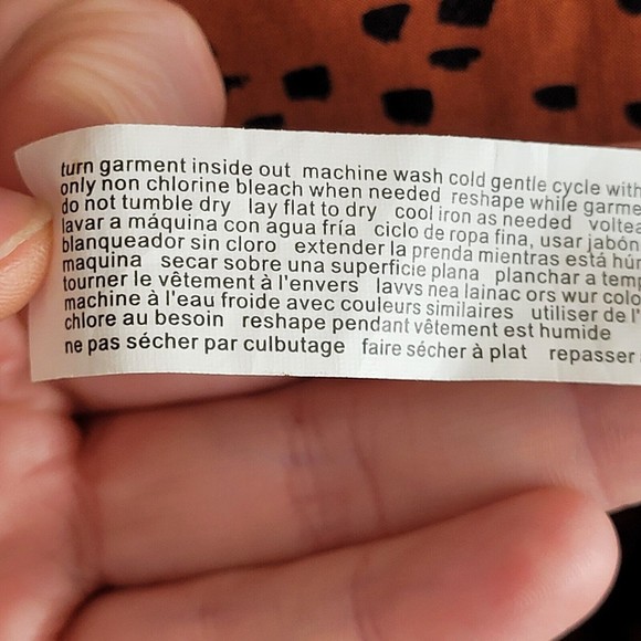 Eloquii Womens Blouse Plus Size 28 Graphic Dot Print Ruffles Puff Sleeves Brown - Picture 7 of 9